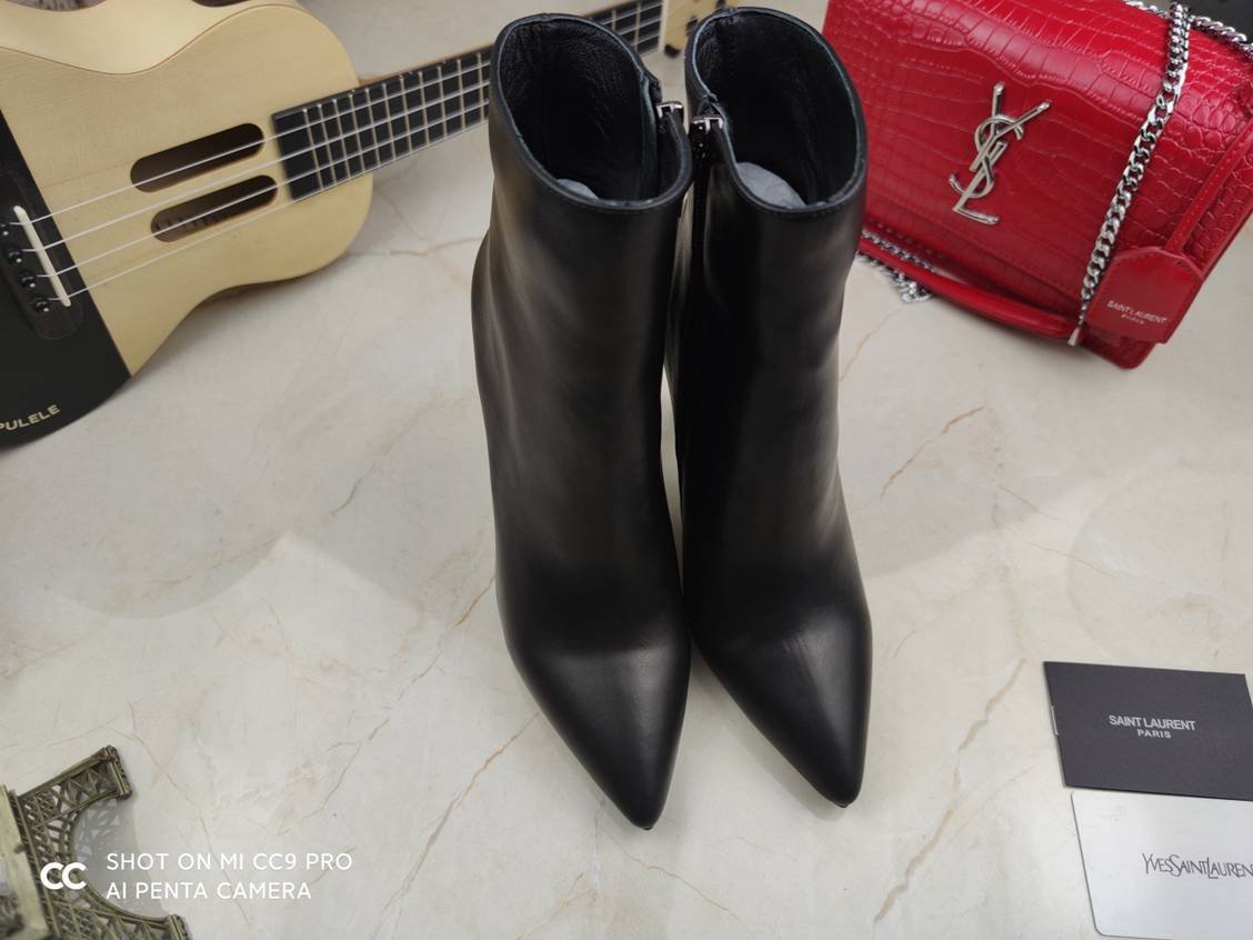 Saint Laurent logo cm Boots 948350