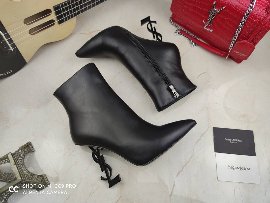 Saint Laurent logo cm Boots 948350