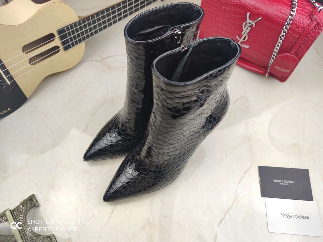Saint Laurent logo cm Boots 948370