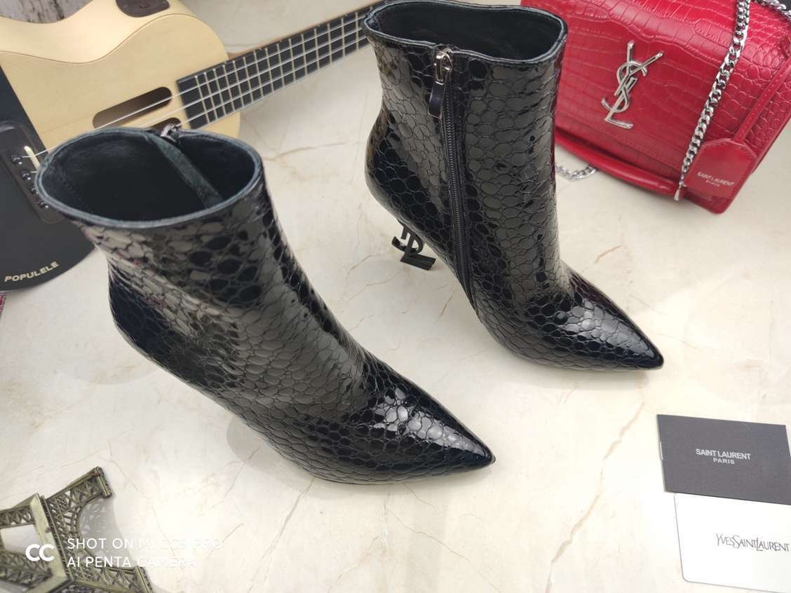 Saint Laurent logo cm Boots 948370