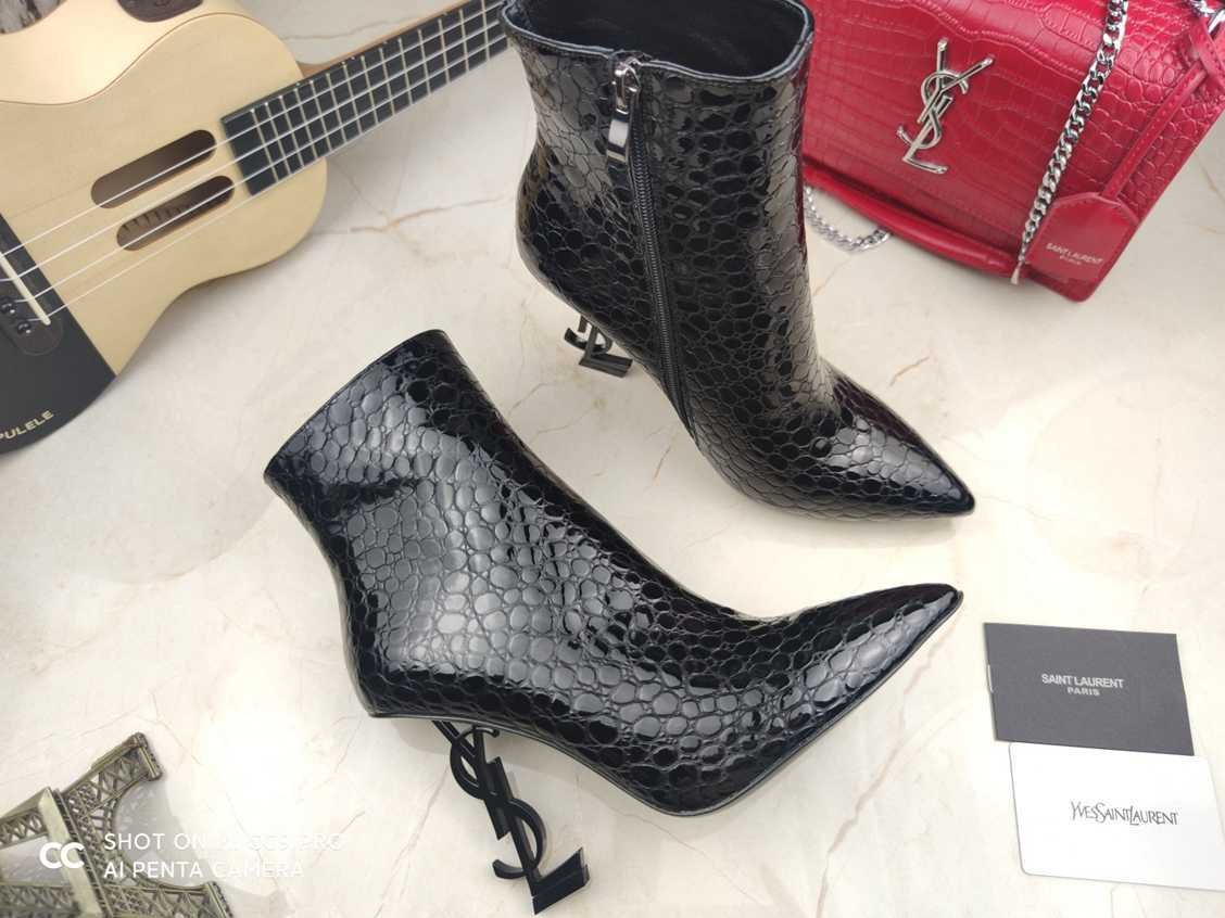 Saint Laurent logo cm Boots 948370