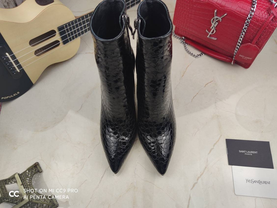 Saint Laurent logo cm Boots 948370