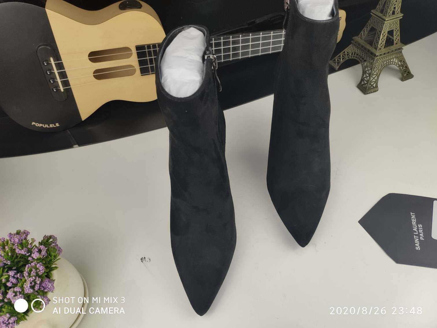 Saint Laurent logo cm Boots 948370