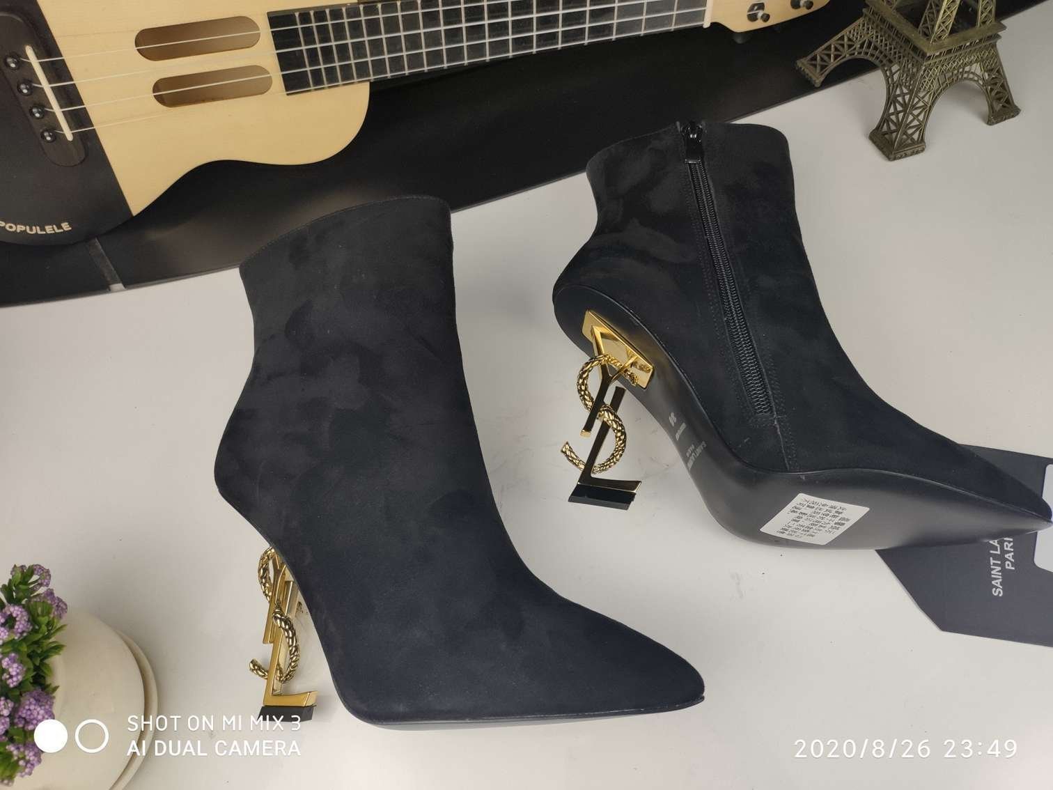 Saint Laurent logo cm Boots 948370