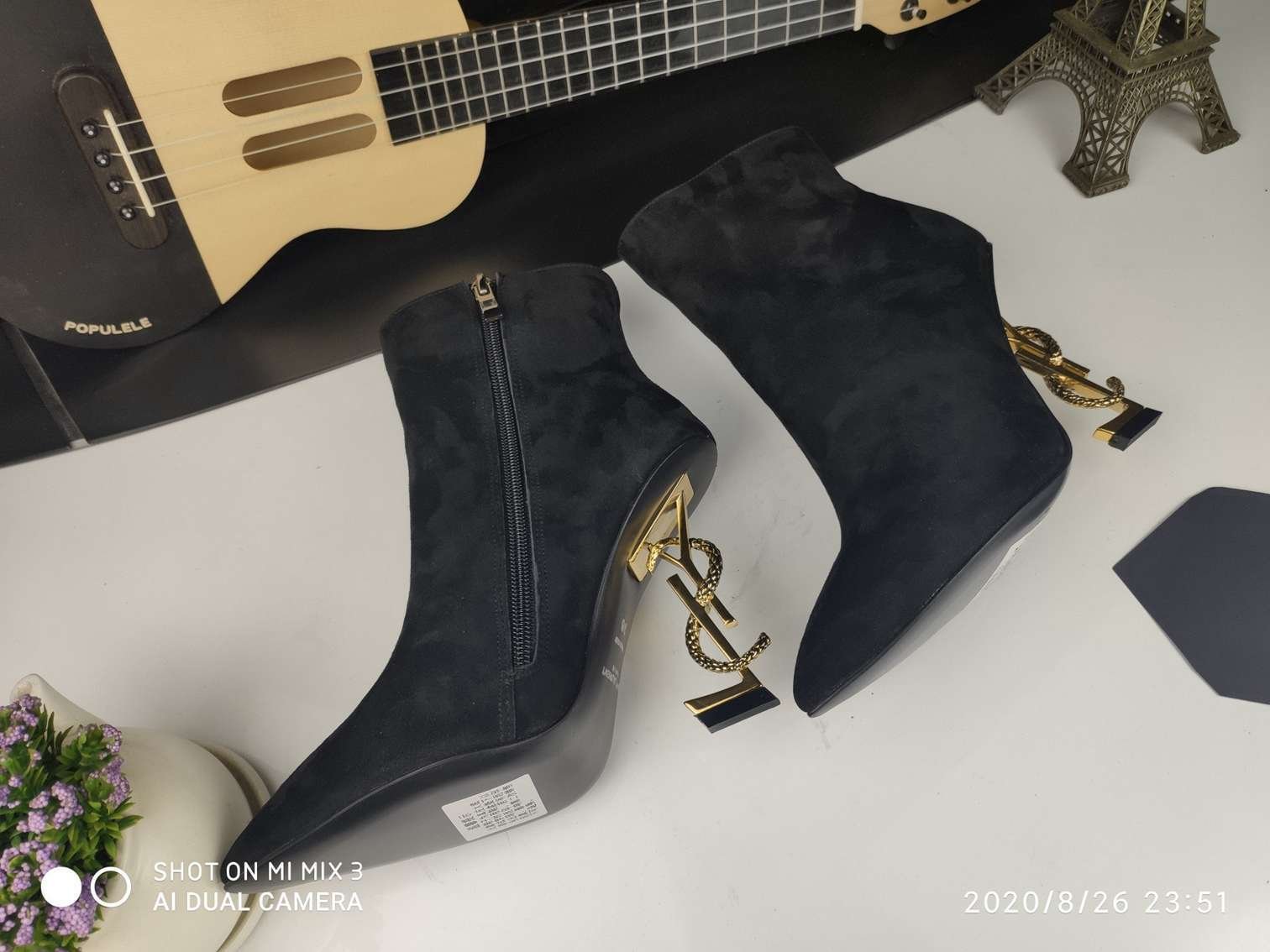 Saint Laurent logo cm Boots 948370