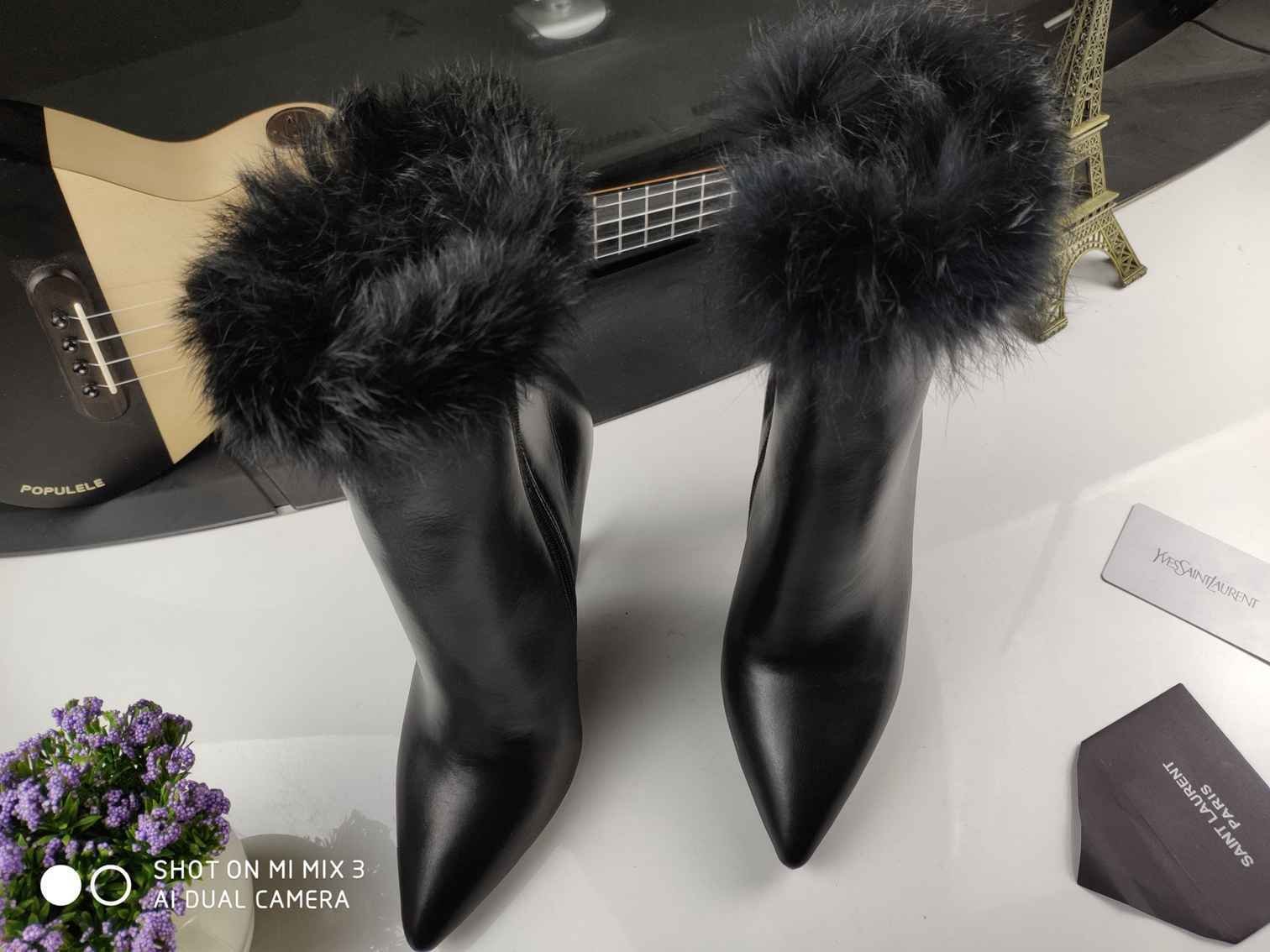 Saint Laurent logo cm Boots 948370