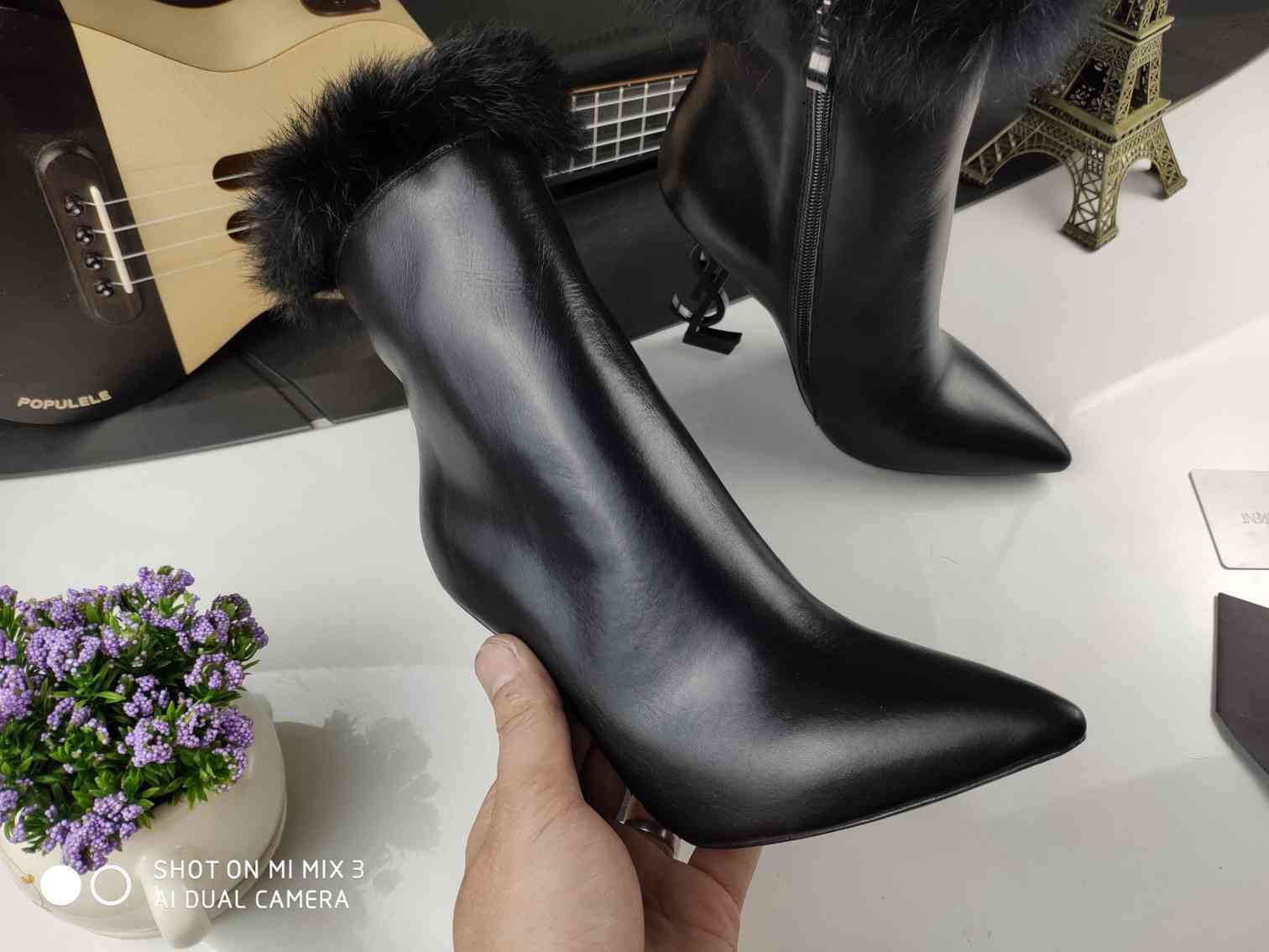 Saint Laurent logo cm Boots 948370
