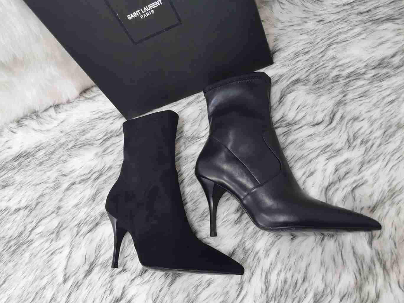 Saint Laurent Women’s Leather Ankle Boots 6709270
