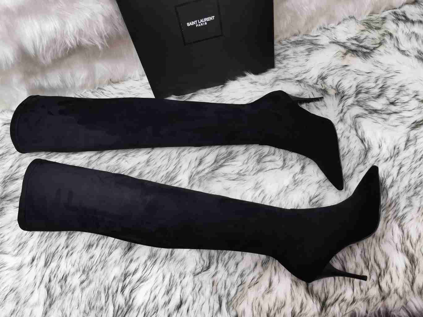 Saint Laurent Women’s Leather Ankle Boots 6709330