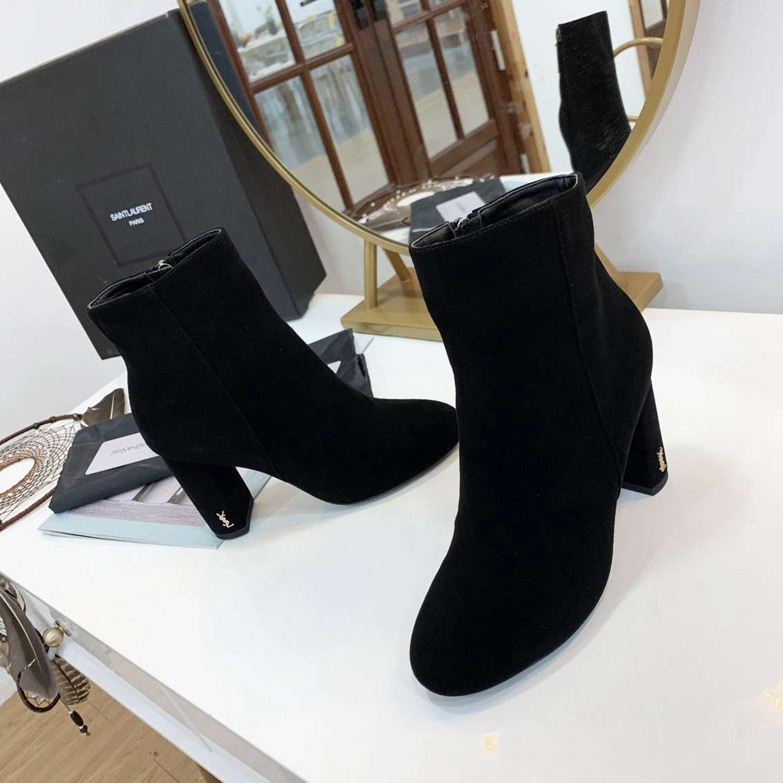 Saint Laurent Women’s cm Ankle Boots Colorway 1 6709240