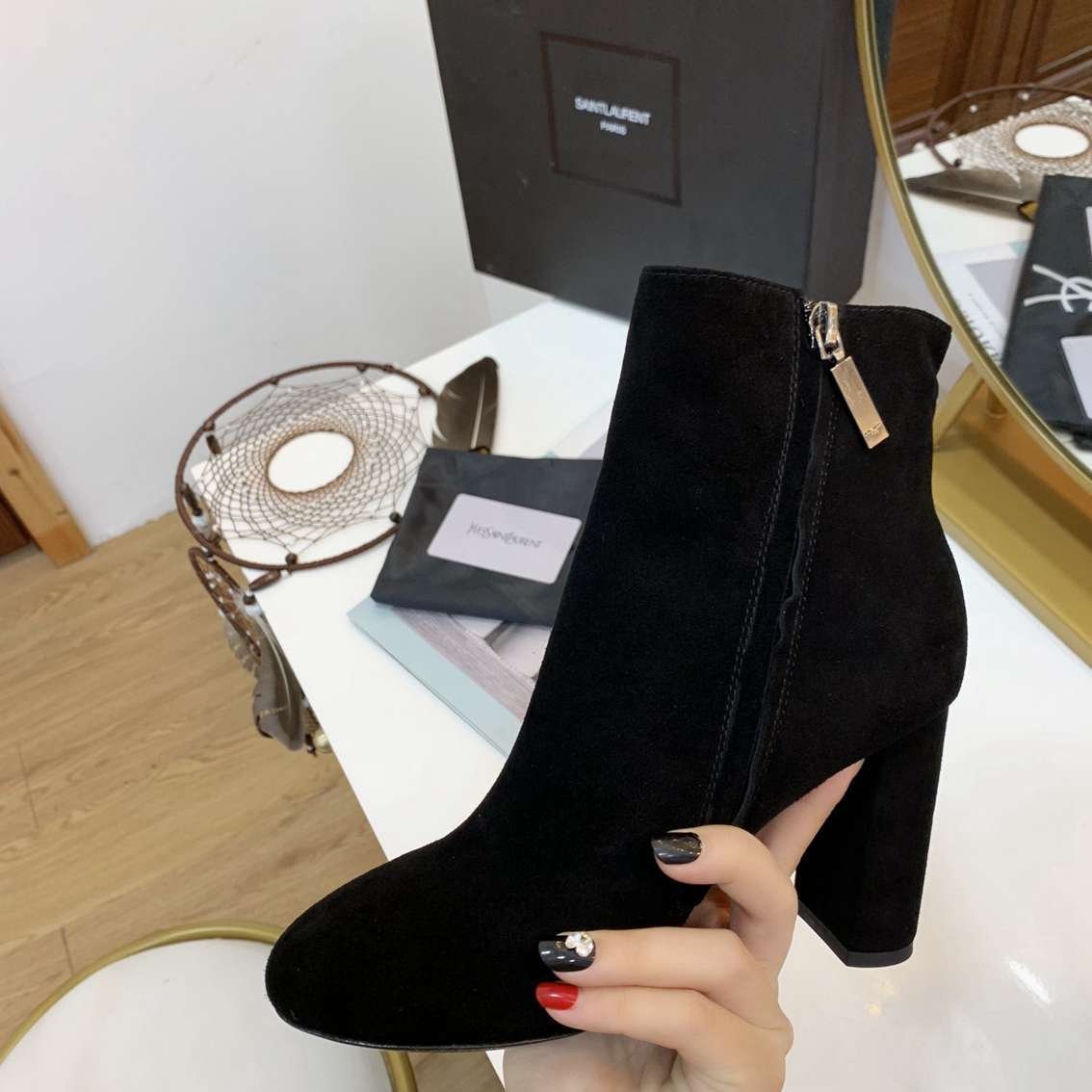 Saint Laurent Women’s cm Ankle Boots Colorway 1 6709240