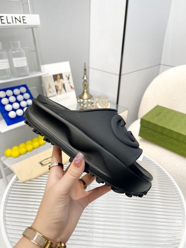 Gucci Ac5631180 Slides Black AC5631180