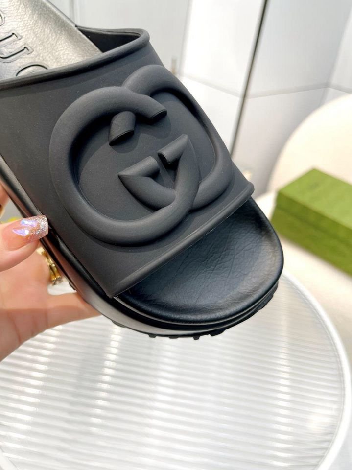 Gucci Ac5631180 Slides Black AC5631180