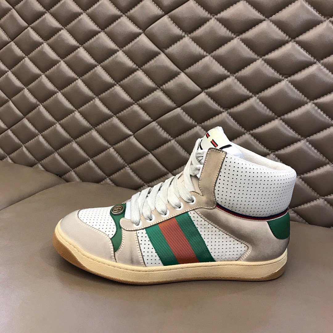 Gucci Gui Gu High-Top Sneakers Colorway 4 1309260