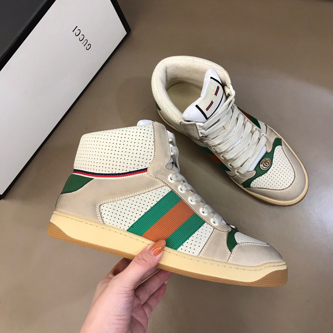 Gucci Gui Gu High-Top Sneakers Colorway 4 1309260