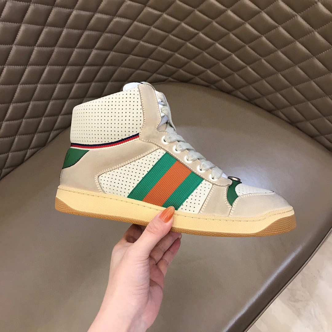 Gucci Gui Gu High-Top Sneakers Colorway 4 1309260