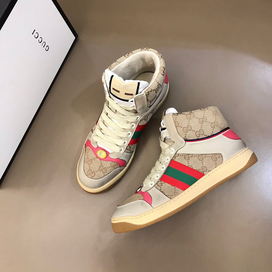 Gucci Gui Gu High-Top Sneakers Colorway 3 1309260