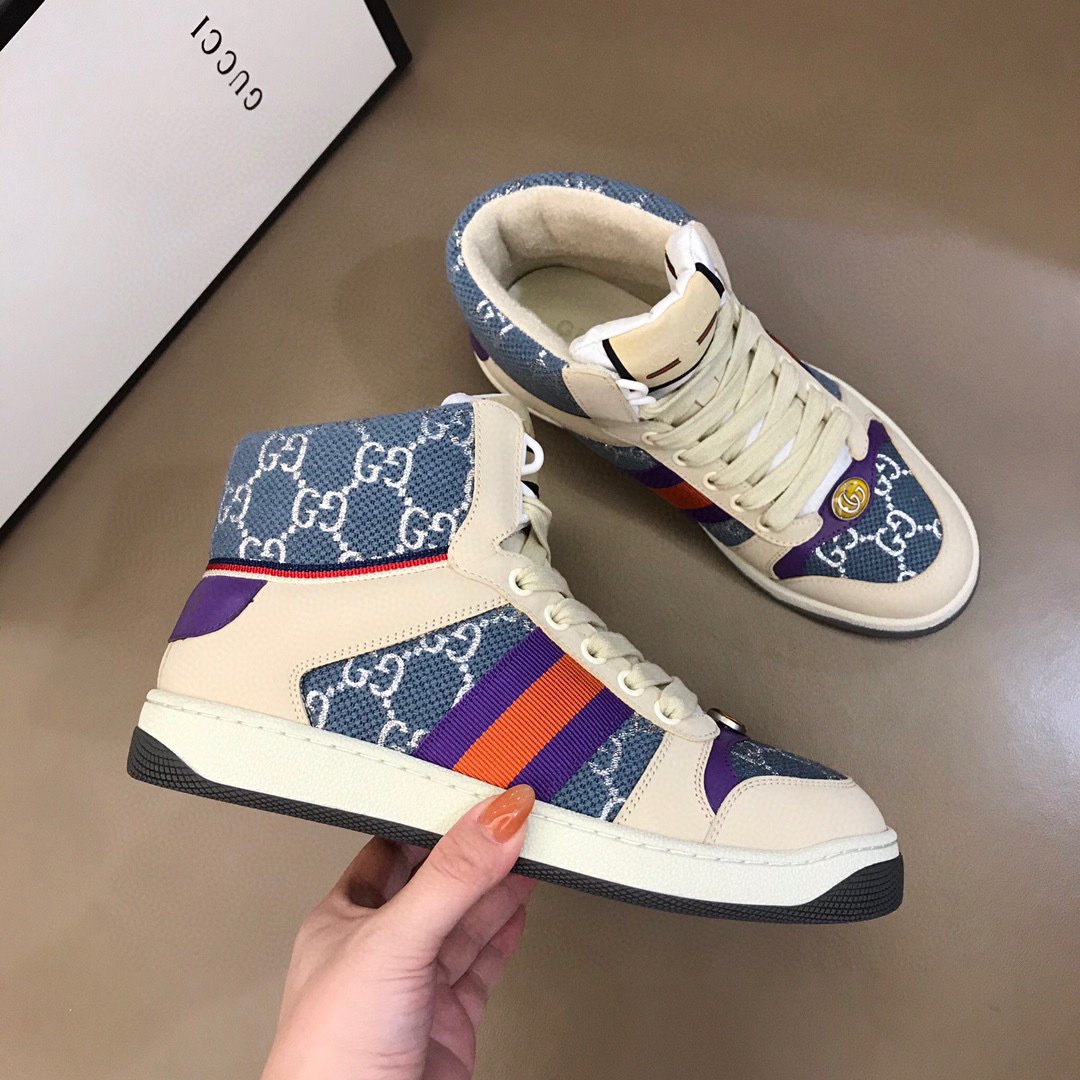 Gucci Gui Gu High-Top Sneakers Colorway 2 1309260