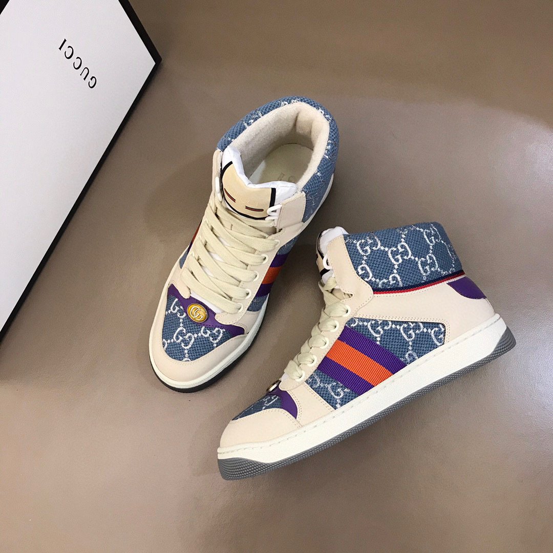 Gucci Gui Gu High-Top Sneakers Colorway 2 1309260