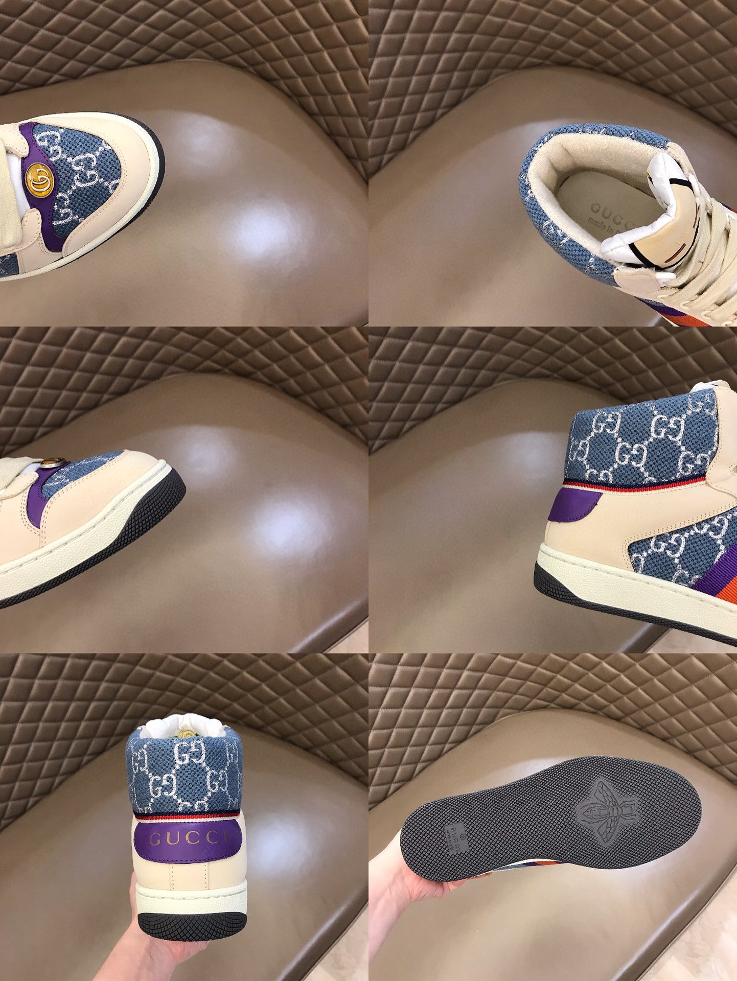 Gucci Gui Gu High-Top Sneakers Colorway 2 1309260