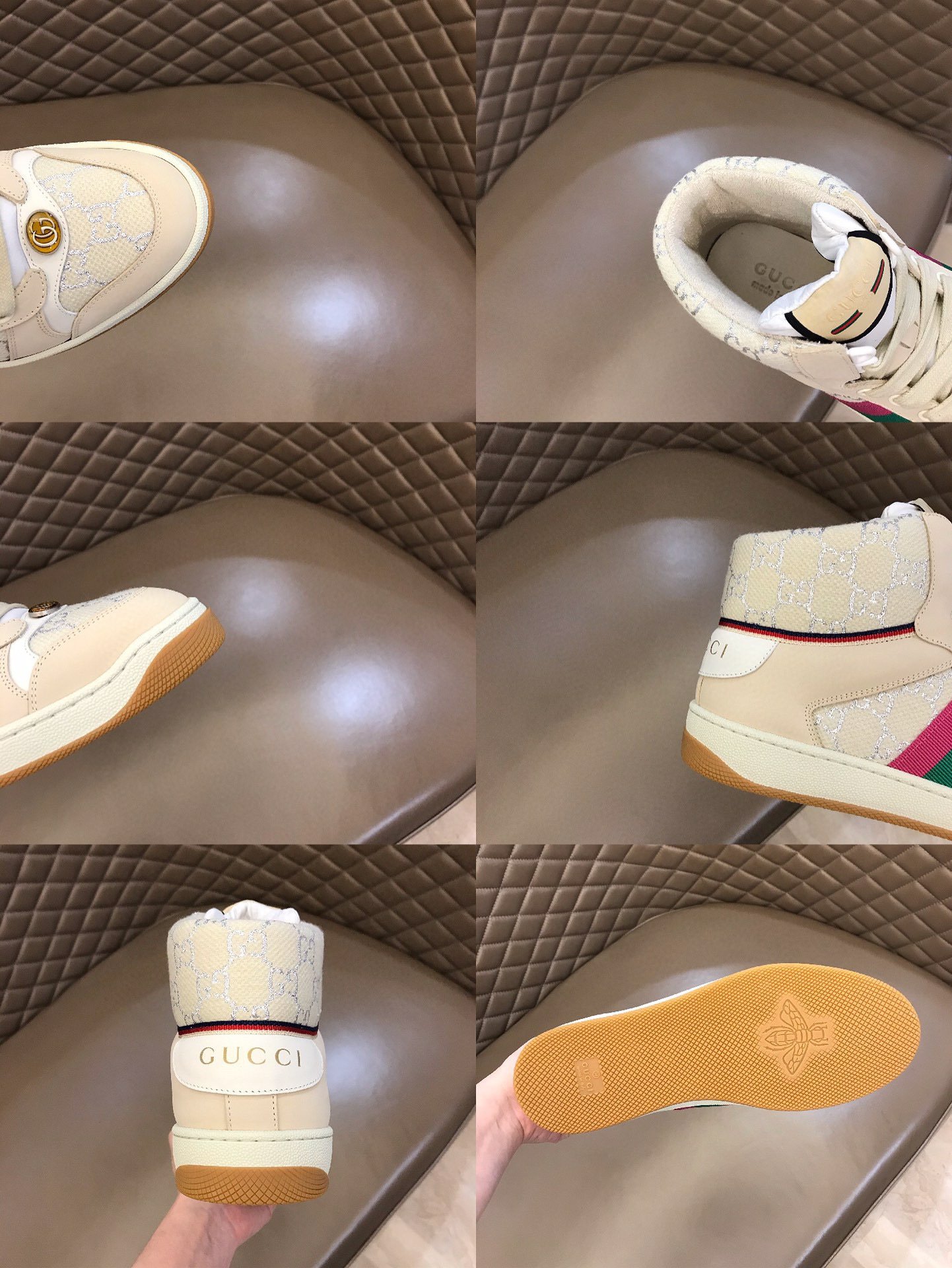 Gucci Gui Gu High-Top Sneakers Colorway 1 1309260