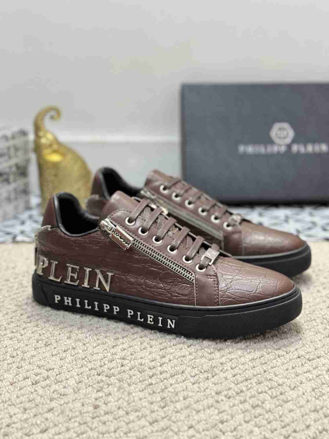 Philipp Plein Men's Soft lambskin Sneakers Colorway 4 1159220