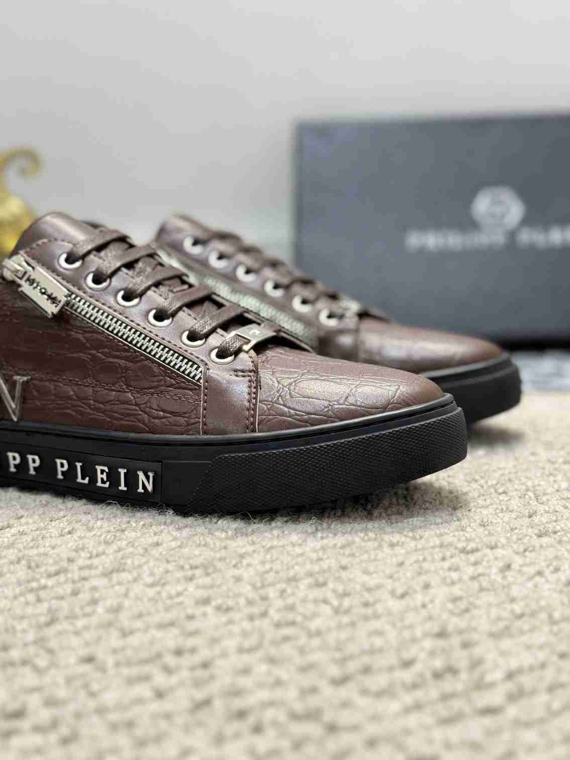 Philipp Plein Men’s Soft lambskin Sneakers Colorway 4 1159220