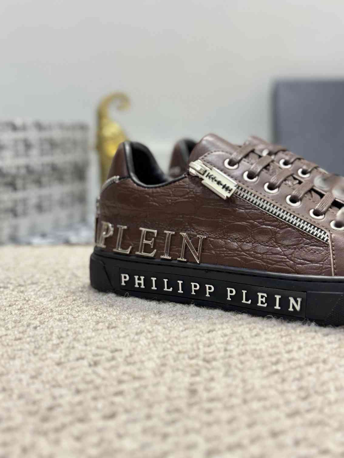 Philipp Plein Men’s Soft lambskin Sneakers Colorway 4 1159220