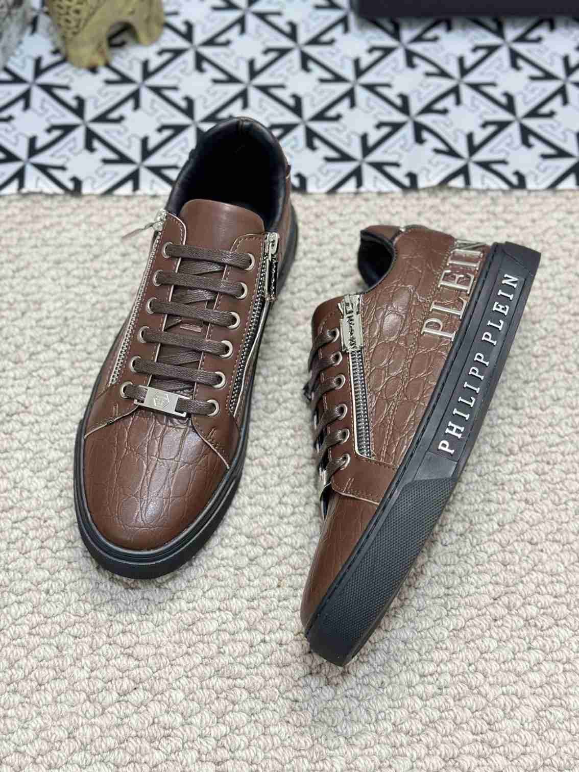Philipp Plein Men’s Soft lambskin Sneakers Colorway 4 1159220
