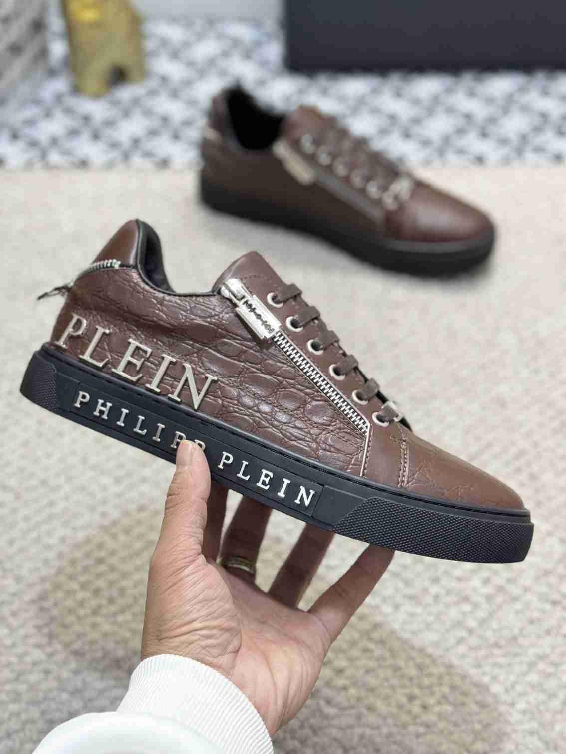 Philipp Plein Men’s Soft lambskin Sneakers Colorway 4 1159220