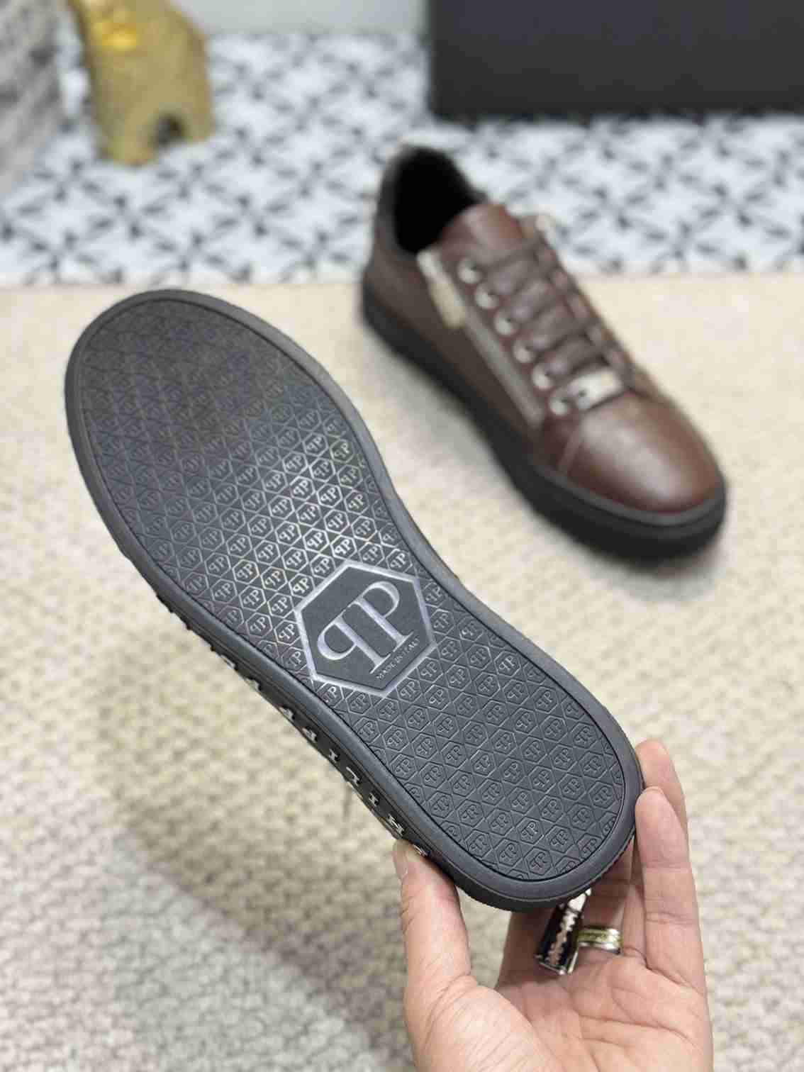 Philipp Plein Men’s Soft lambskin Sneakers Colorway 4 1159220