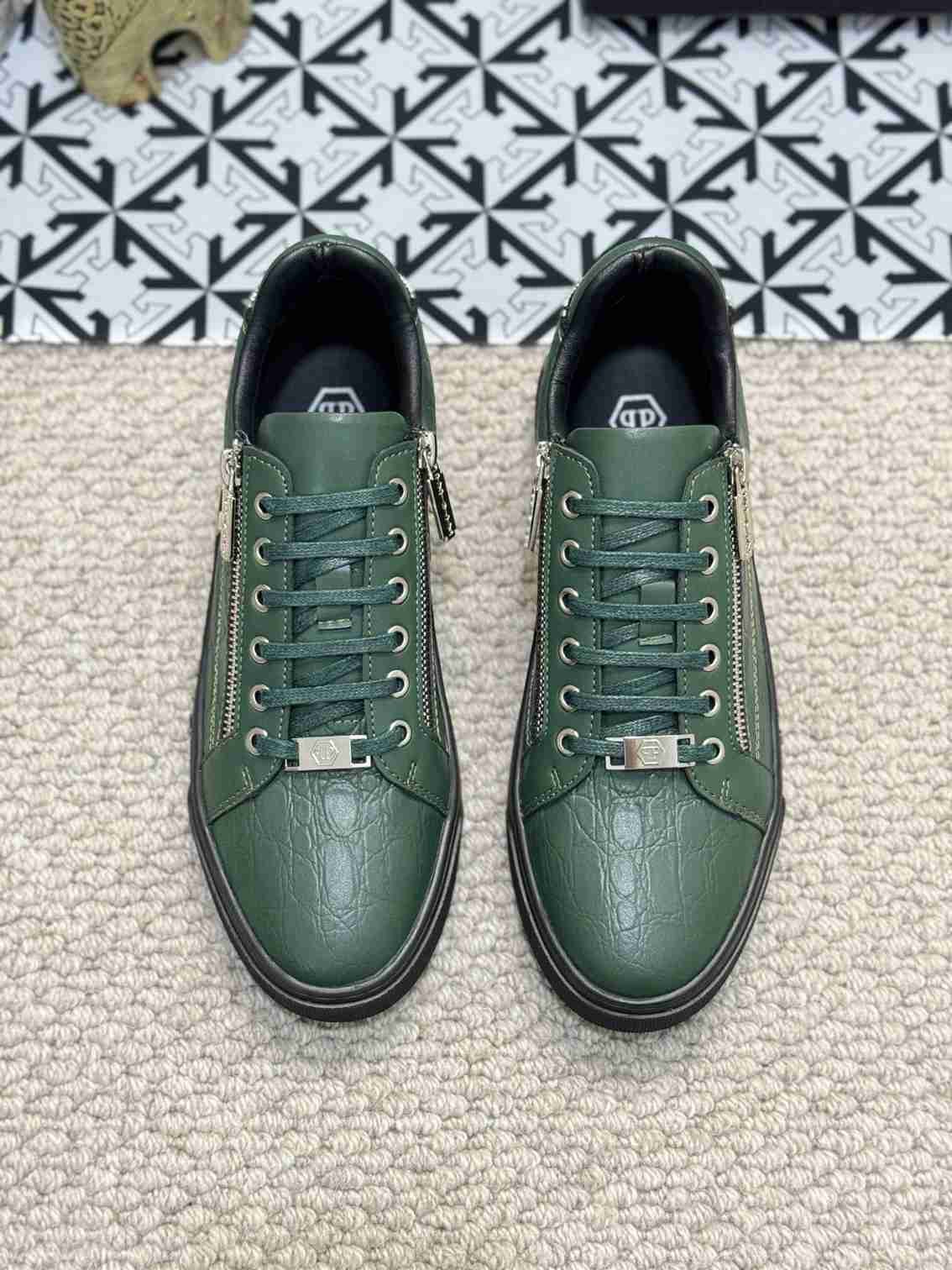 Philipp Plein Men’s Soft lambskin Sneakers Colorway 3 1159220