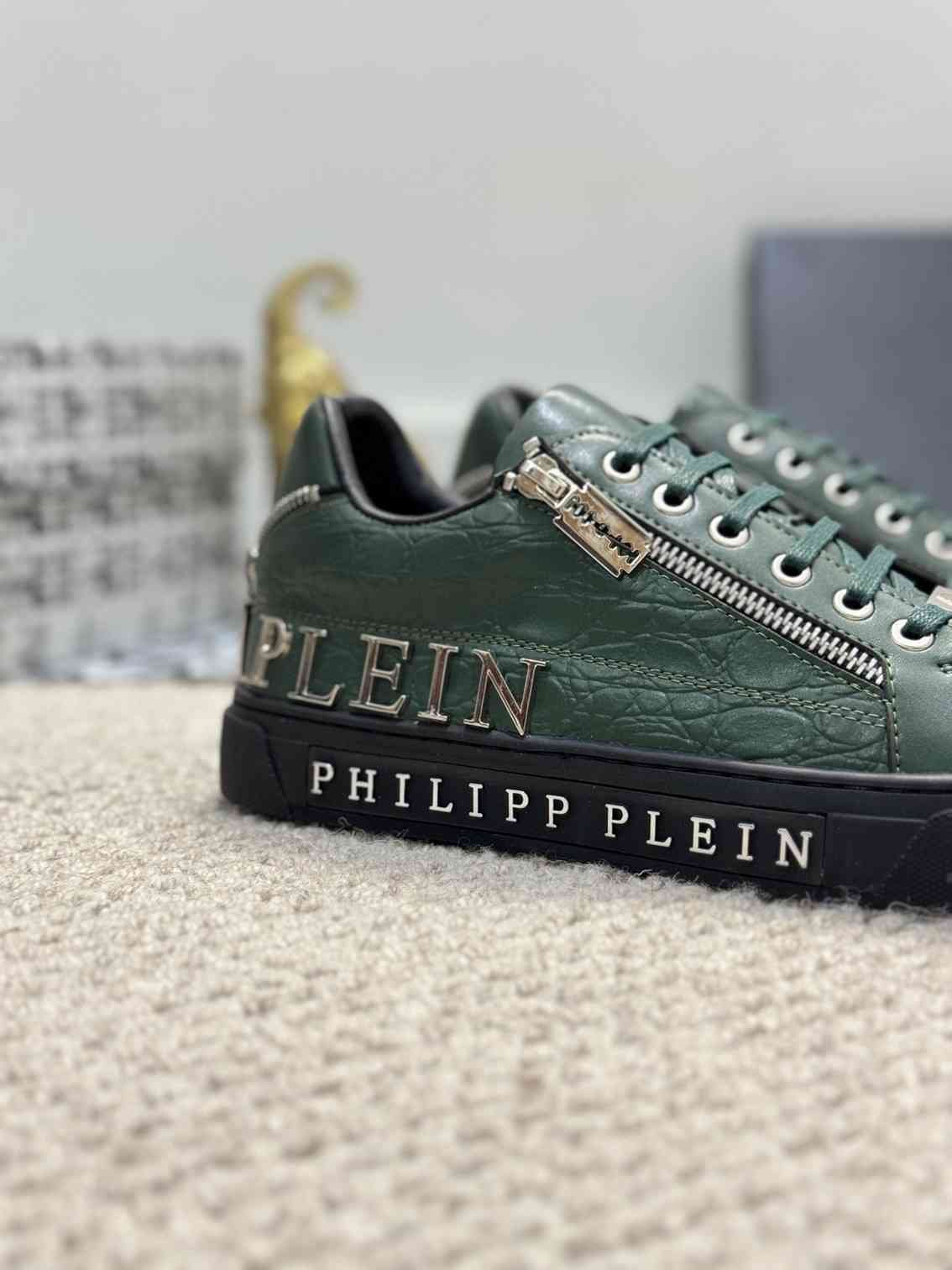Philipp Plein Men’s Soft lambskin Sneakers Colorway 3 1159220