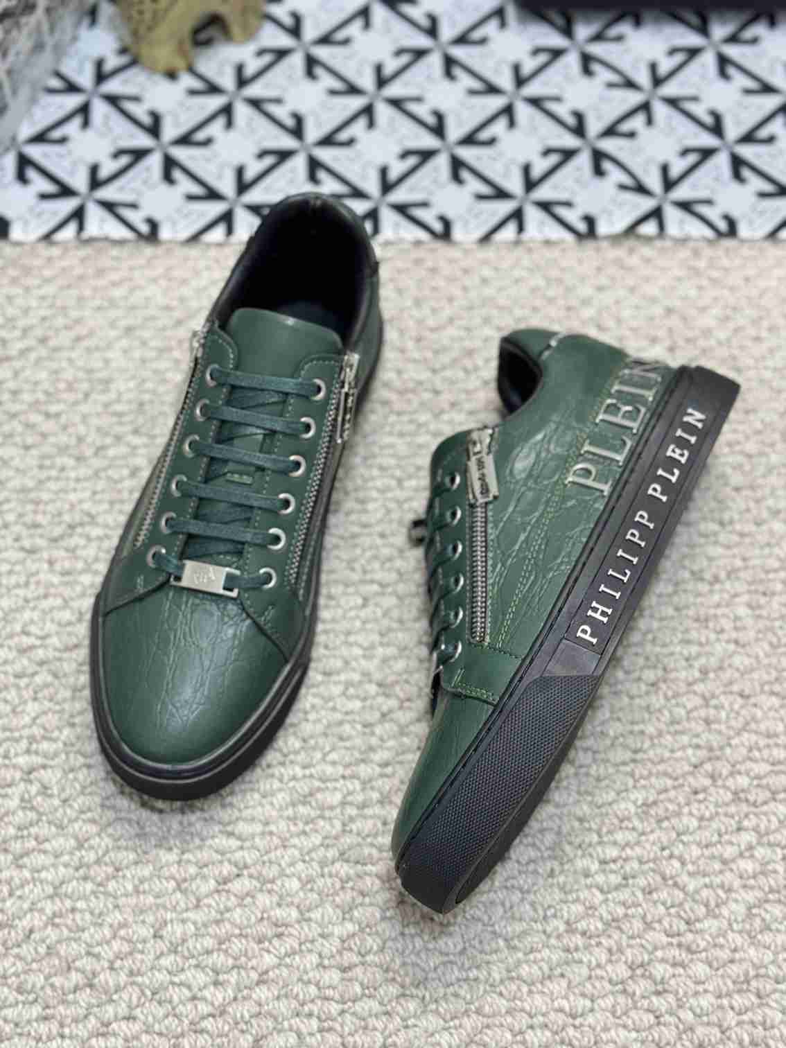 Philipp Plein Men’s Soft lambskin Sneakers Colorway 3 1159220