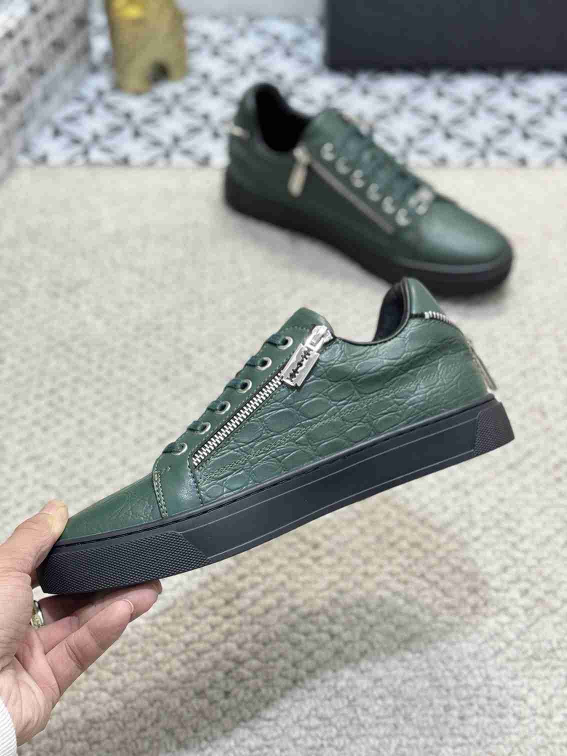 Philipp Plein Men’s Soft lambskin Sneakers Colorway 3 1159220