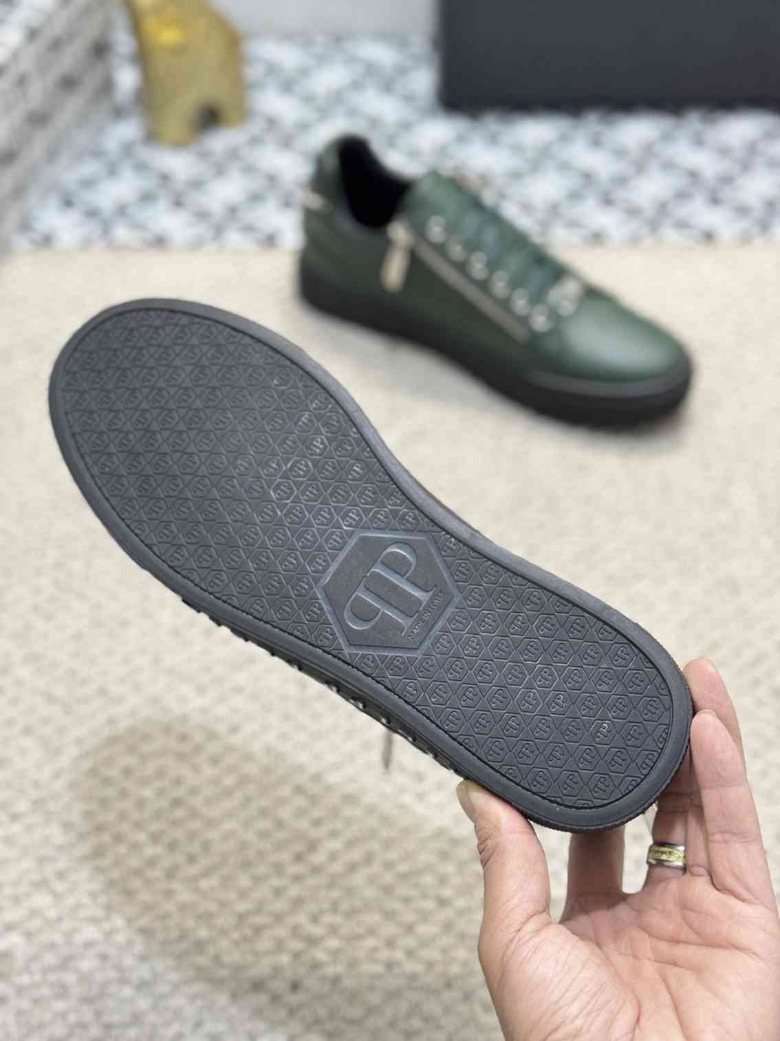 Philipp Plein Men’s Soft lambskin Sneakers Colorway 3 1159220