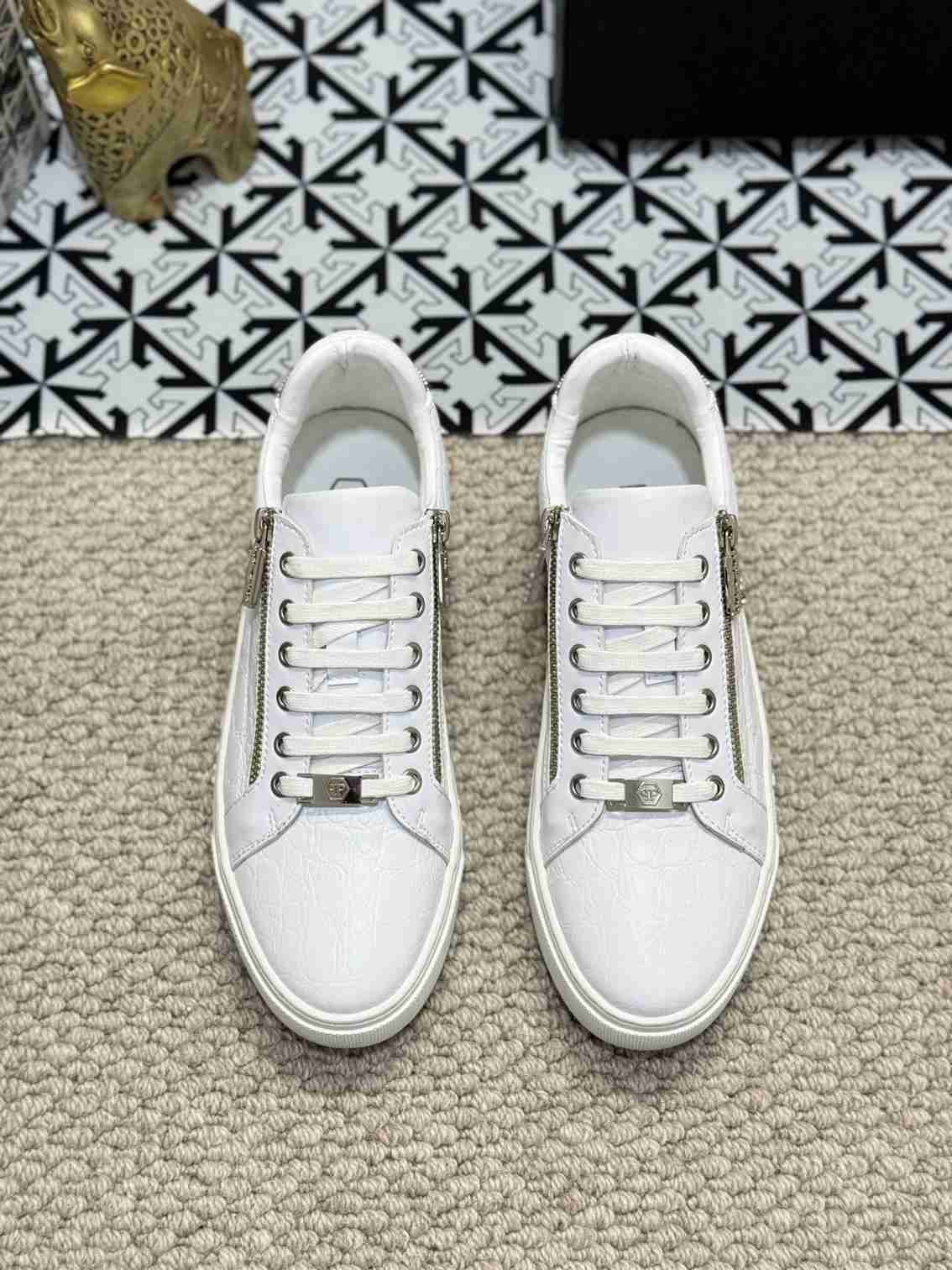 Philipp Plein Men’s Soft lambskin Sneakers Colorway 1 1159220