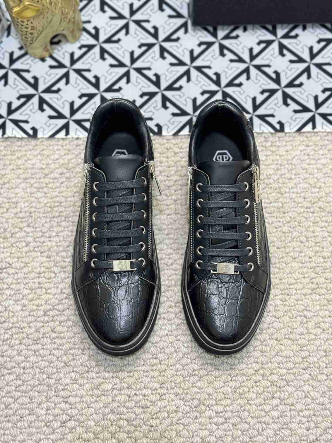 Philipp Plein Men’s Soft lambskin Sneakers 1159220