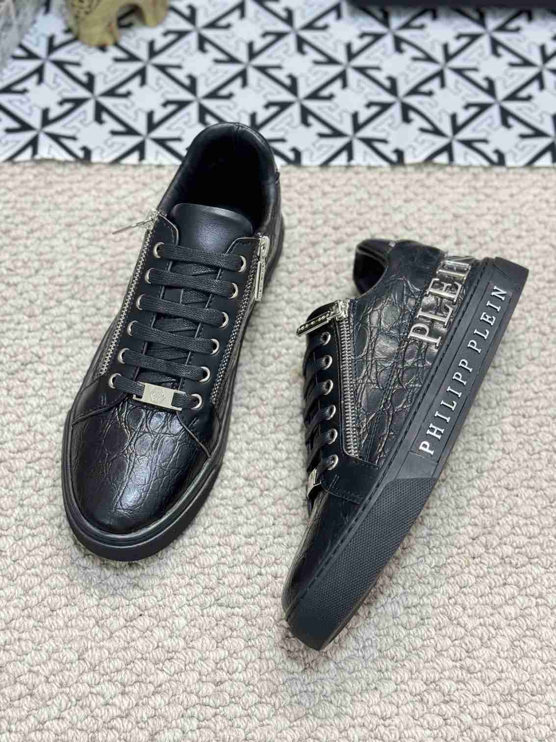 Philipp Plein Men’s Soft lambskin Sneakers 1159220