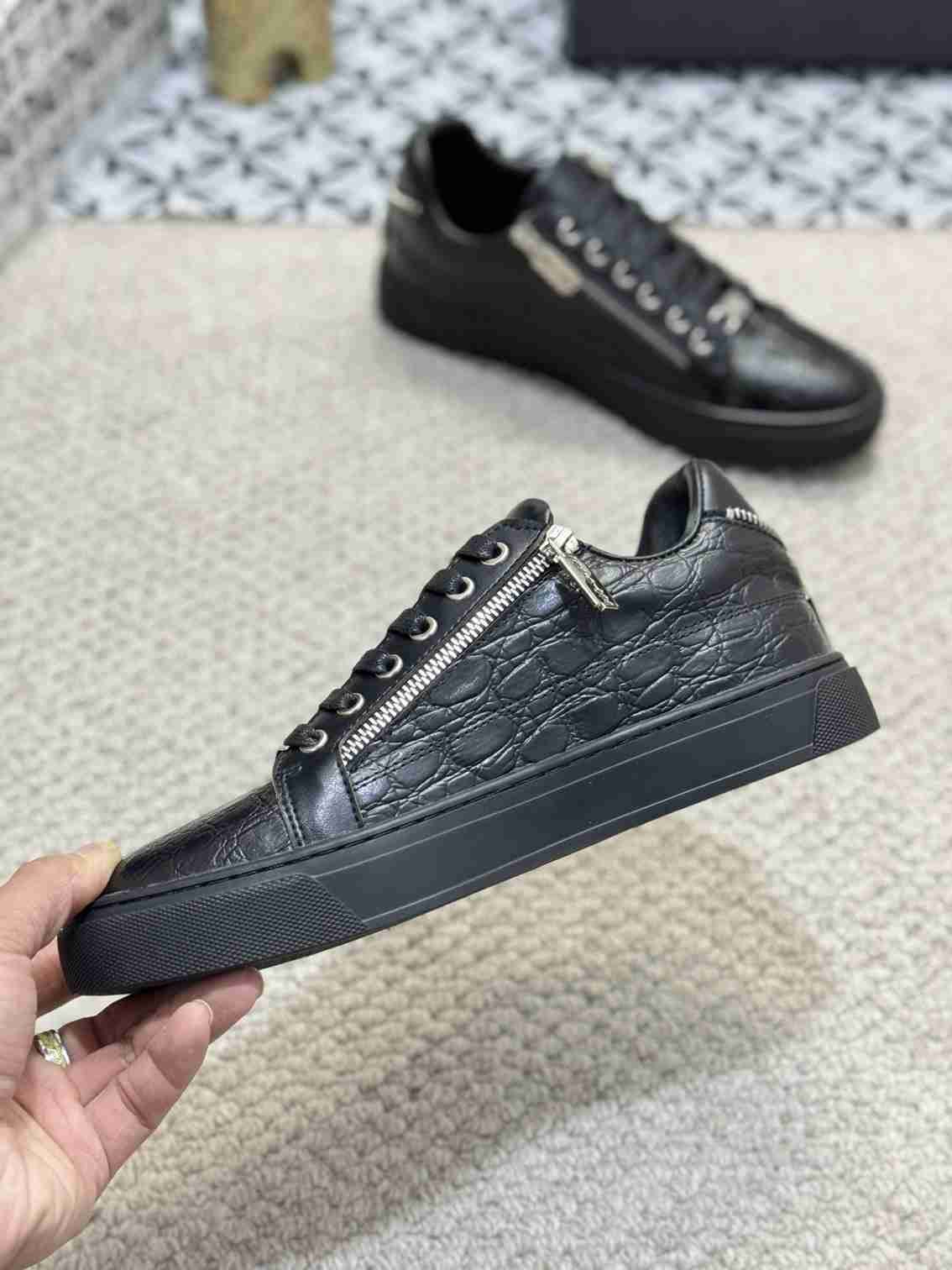 Philipp Plein Men’s Soft lambskin Sneakers 1159220