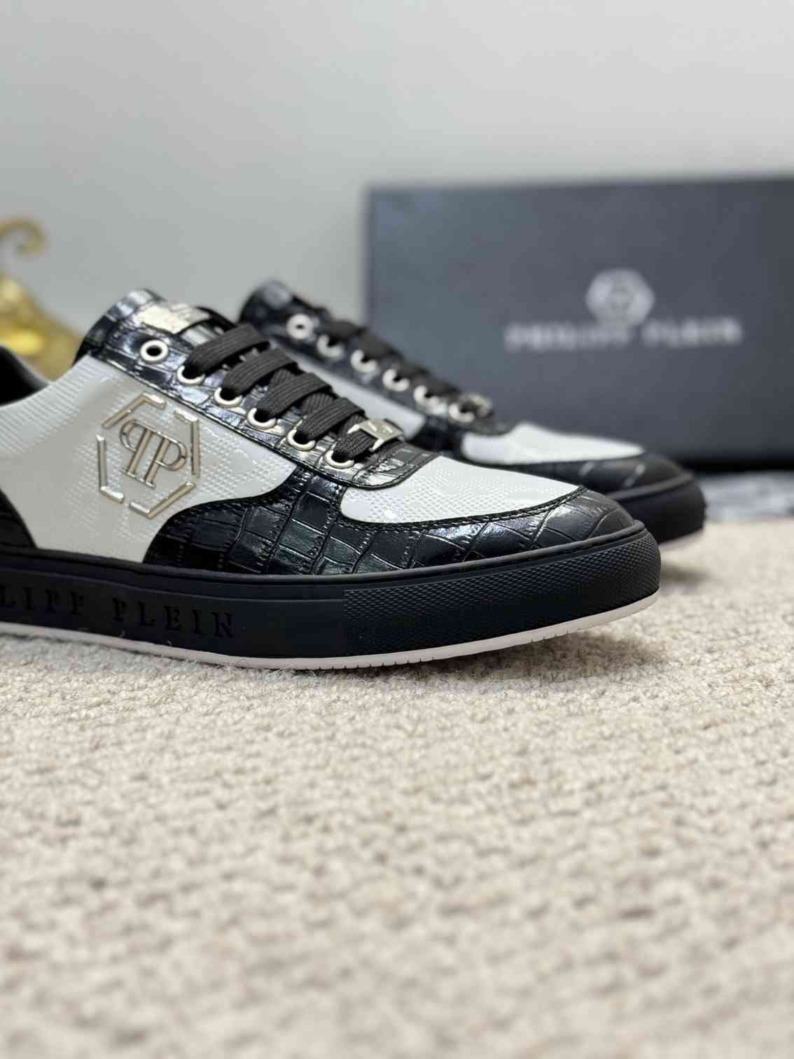 Philipp Plein Men’s Soft lambskin Sneakers Colorway 4 1159220