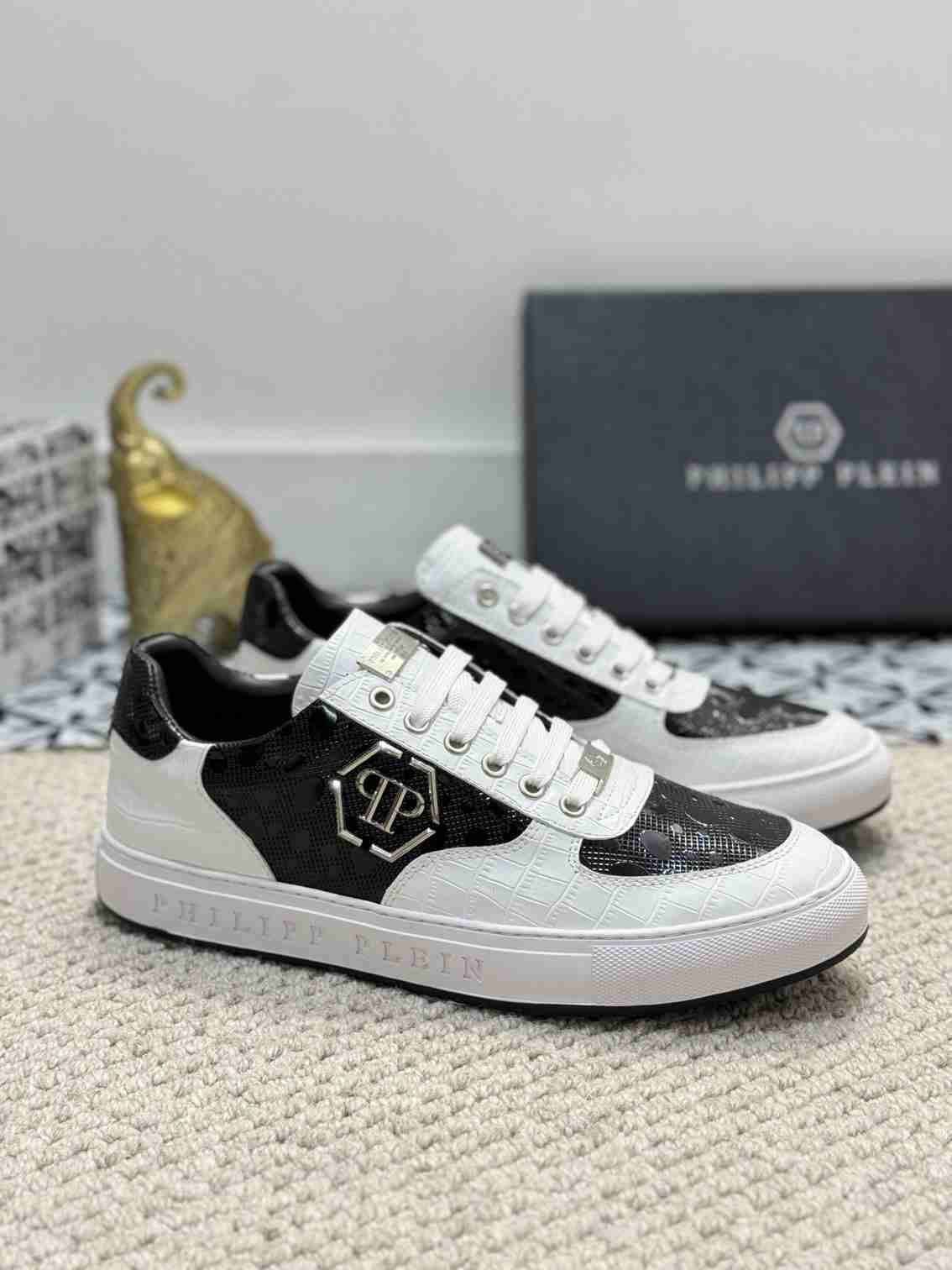 Philipp Plein Men's Soft lambskin Sneakers Colorway 3 1159220