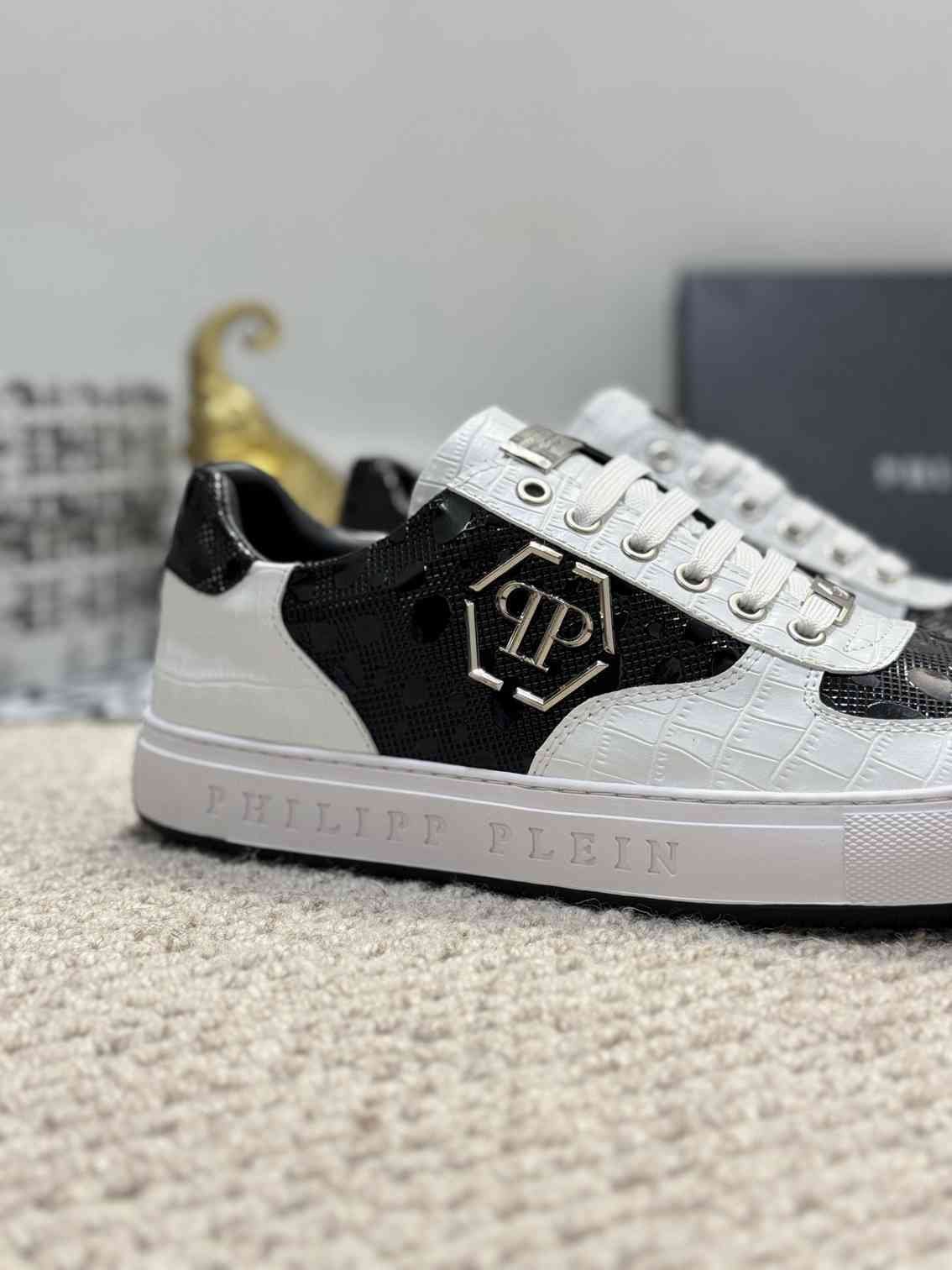 Philipp Plein Men’s Soft lambskin Sneakers Colorway 3 1159220