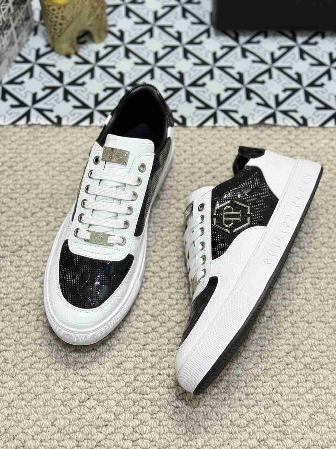 Philipp Plein Men’s Soft lambskin Sneakers Colorway 3 1159220