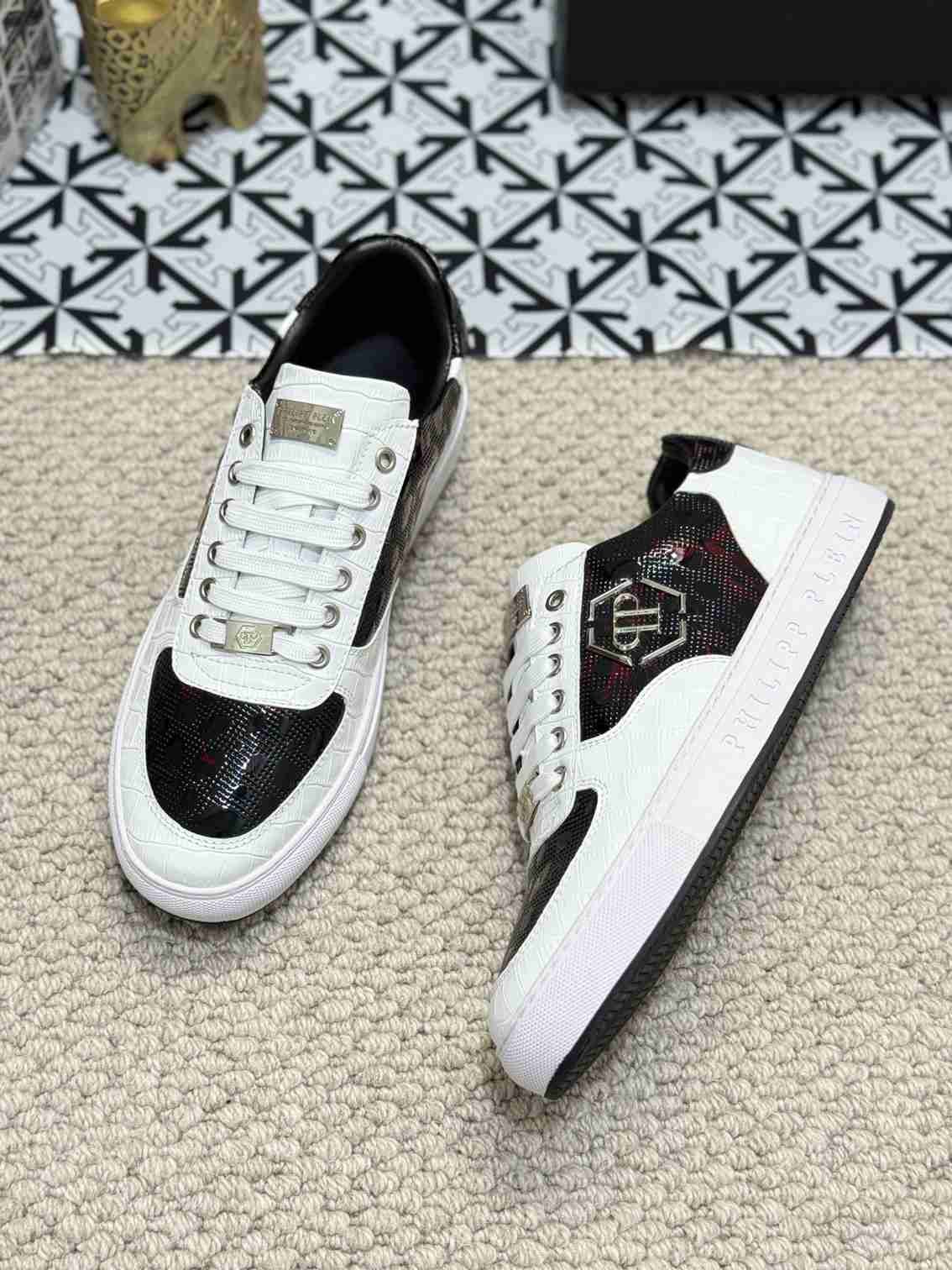Philipp Plein Men’s Soft lambskin Sneakers Colorway 2 1159220