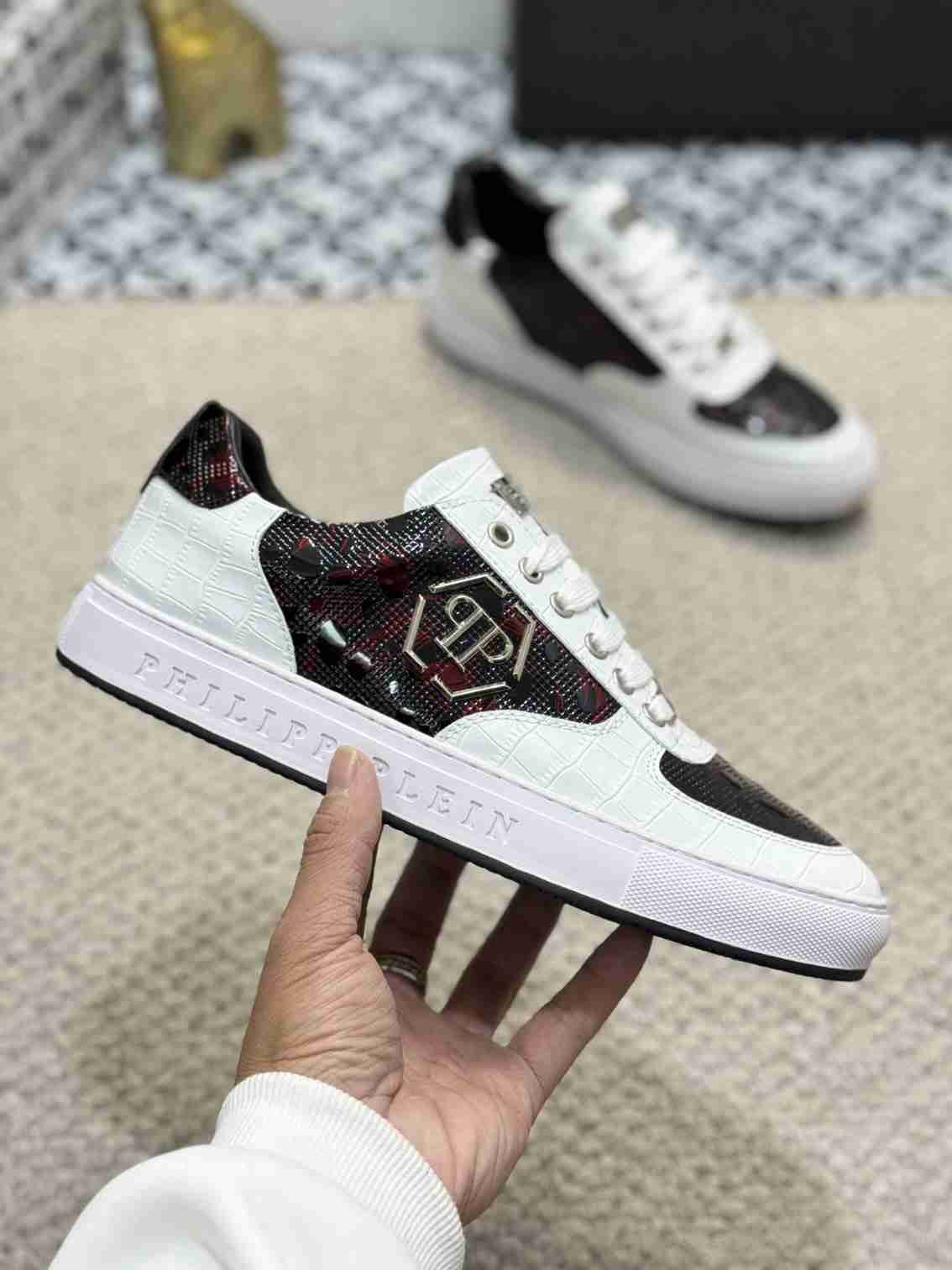 Philipp Plein Men’s Soft lambskin Sneakers Colorway 2 1159220