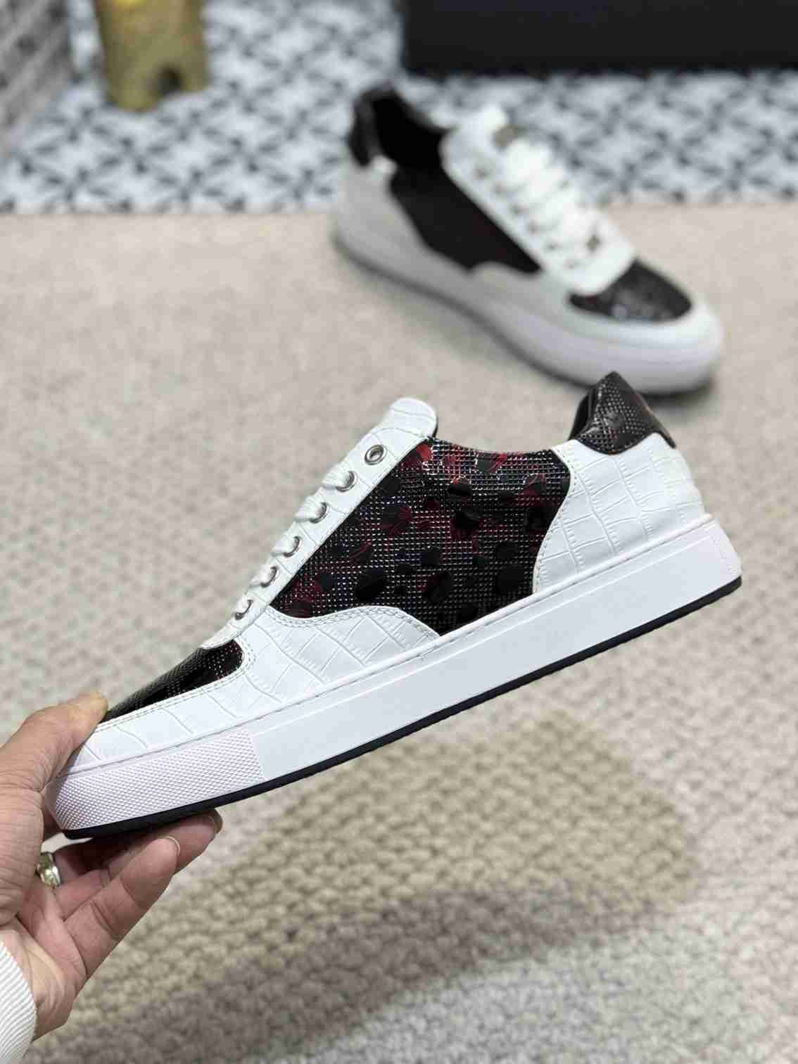 Philipp Plein Men’s Soft lambskin Sneakers Colorway 2 1159220