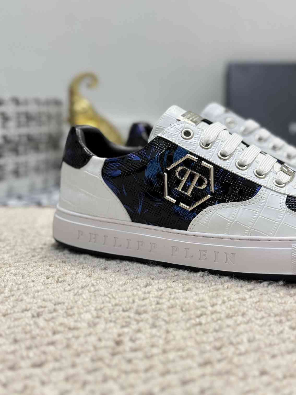 Philipp Plein Men’s Soft lambskin Sneakers Colorway 1 1159220