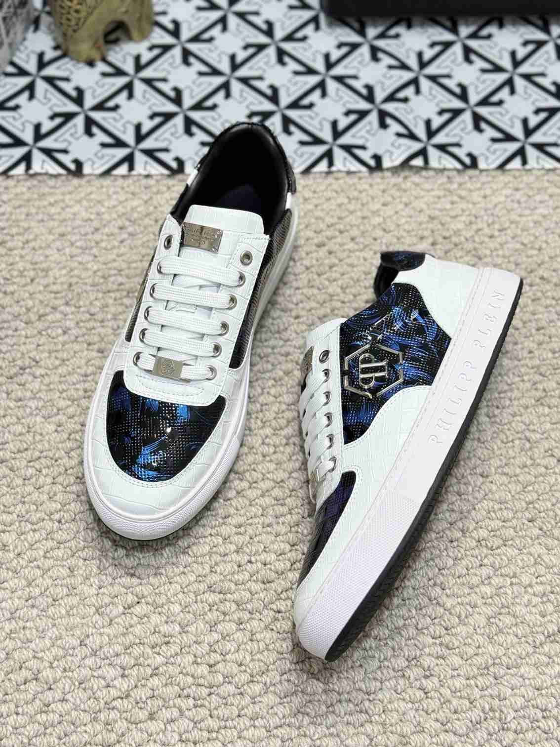 Philipp Plein Men’s Soft lambskin Sneakers Colorway 1 1159220