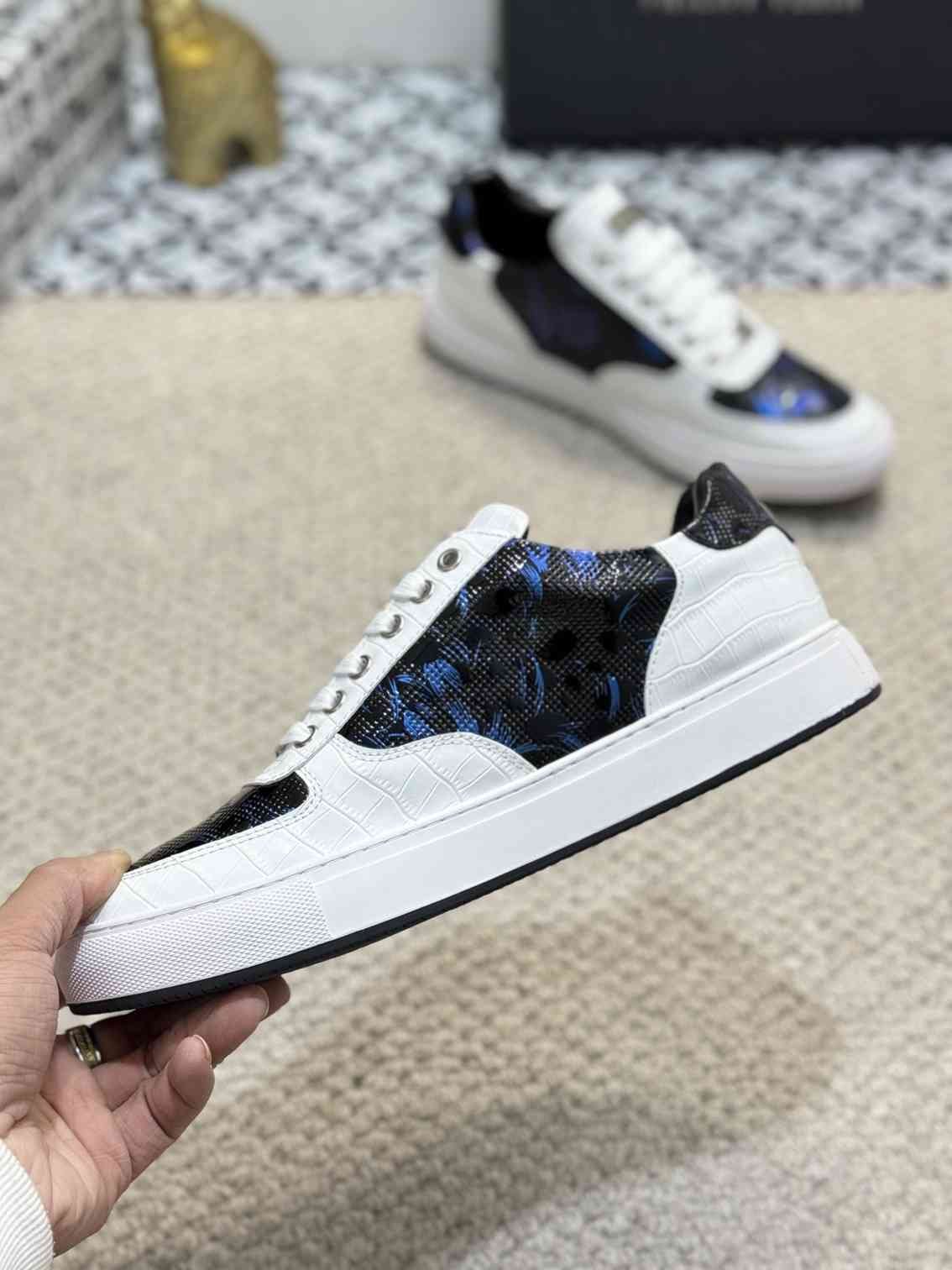 Philipp Plein Men’s Soft lambskin Sneakers Colorway 1 1159220